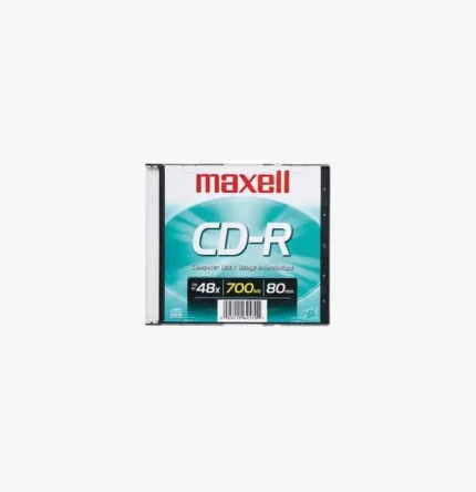 CD-R Maxell estuche plástico