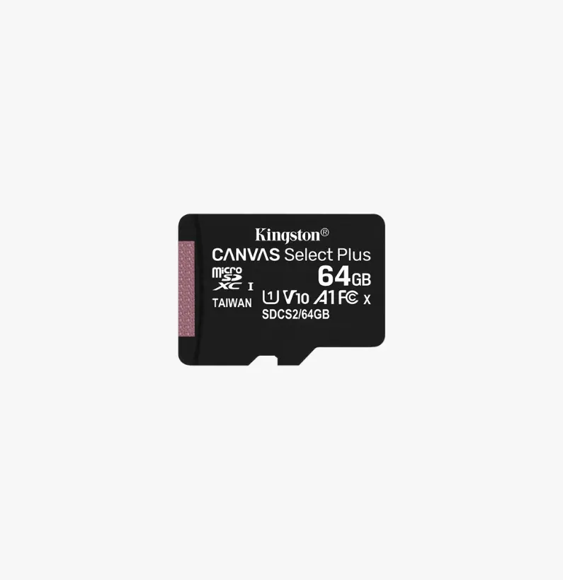 Memoria Microsd 64GB Kingston Original canvas select - Memorias en Panama