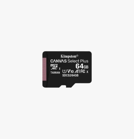 microSD Kingston 64GB – Canvas Select Plus (SDCS2/64GB)