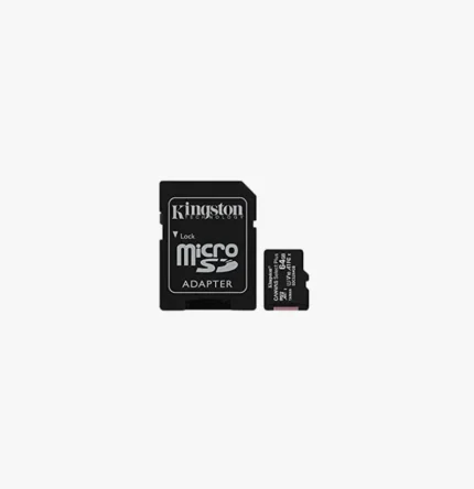 microSD Kingston 64GB – Canvas Select Plus (con adaptador) - SDCS2/64GB